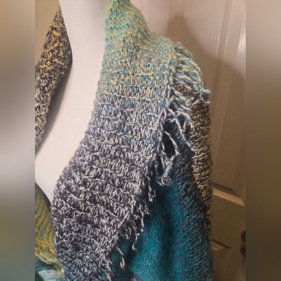 Greylin For Anthropologie Natalia Fringed Cardigan Size 2X - Picture 8 of 12